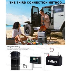 Pure Sine Wave Inverter 7000W Solar System Kit 100A Controller DC12V AC110 220V