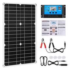 100W Watt Flexible Solar Panel 12V Mono Home RV Rooftop Camping Off-Grid Power
