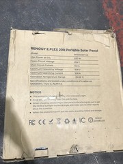 Renogy 200W Waterproof Foldable Portable Solar Panel Power Backup for RV Camping