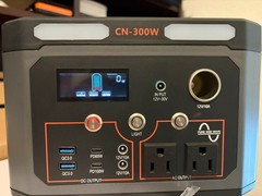 300W Portable Power Station 86400mAh Battery Bank Camping AC DC Solar Generator