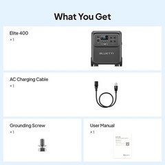 BLUETTI Elite 400 3840Wh 2600W Portable Power Station for Home Backup Emergency