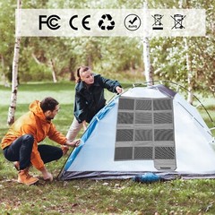 Solar Panels 120W Portable Refurbished Solar Panel kit for Power Station Tablets