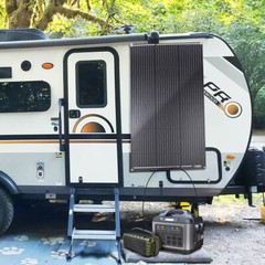 200W Watt Mono Solar Panel 18V Battery Charging Home Off-Grid RV Car Boat Power