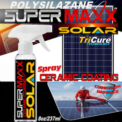 SOLAR PANEL PROTECTION PROFESSIONAL 2 YEAR TRICURE CERAMIC CLEAR COAT SPRAY