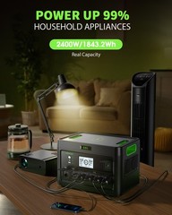 2400W/1000W/600W/500W/300W All-Round Power Station Portable for RV Home Outdoor