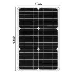 100W Watt Flexible Solar Panel 12V Mono Home RV Rooftop Camping Off-Grid Power