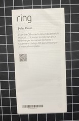 Ring 2nd Generation 4W Solar Panel for Select Ring Security Cameras – White