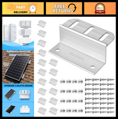 Heavy Duty Solar Panel Mounting Kit (16 Pack) – Corrosion-Resistant Aluminum for