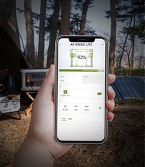 ALLPOWERS 1800W (3000W Peak) Power Station Solar Generator + 100W Solar Panel
