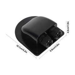 Solar Cable Entry Gland Plastic Waterproof Double Cable Entries Cable Entry