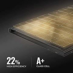 300W Monocrystalline Solar Panel 23% High Efficiency Off-Grid Power Home Camping