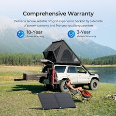 Renogy 100W Lightweight Portable Solar Suitcase Foldable Solar Panel Outdoor