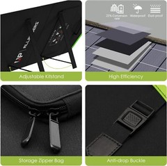 ALLPOWERS 140W Portable Foldable Solar Panel Kit For Generator Power Station