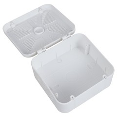 Multipurpose Junction Box for Camera Brackets Hiding Excess Solar Panel Cords