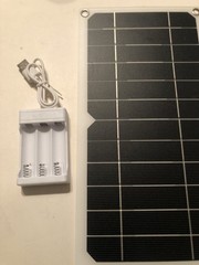 USB Solar Panel Power Bank for Outdoor Camping Hiking Phone Charger 5V Portable