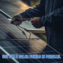 ECO-WORTHY Solar Connectors Y Branch Parallel PV Adapter Cable Wire Plug Tool…