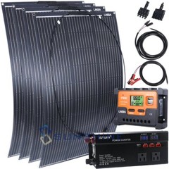 4000W Complete Solar Panel Kit Solar Power Generator Home 110V Off Grid System