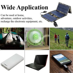 Portable Solar Panel Solar Generator Power Station Camping USB Charger Foldable