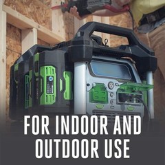 Versatile 3000W Portable Power Station – Indoor/Outdoor Use, Lightweight Design