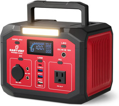 Eastvolt Portable Power Station 240W, 201.6Wh/56000Mah Lithium-Ion Battery with