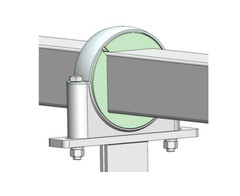 Plastic Bearings Solar Tracker Bearing ZA120/ZA100 with Polymer Wear-Resistant
