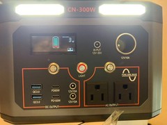 300W Portable Power Station 86400mAh Battery Bank Camping AC DC Solar Generator