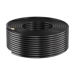 VEVOR Solar Panel Wire 100 ft Black + Red 10 AWG Tinned Copper Extension Cable