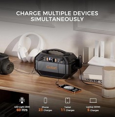 GOFORT Portable Power Station 330w/299Wh Power Bank Multiple Outputs 110V USB-C