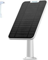 Solar Panel with Eufycam 3/3C/2C/2C /2/2 /E20/E40/E/S40/S220/L40/L20, with 13…