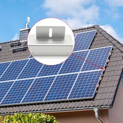 Heyous 4/8PCS Solar Panel Z Bracket Mounting Mounts Set Aluminum RV Boat Roof