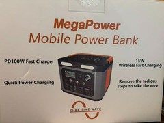 300W Portable Power Station 86400mAh Battery Bank Camping AC DC Solar Generator