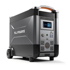 ALLPOWERS 4000W Power Station Lithium Battery Supply Solar Generator Home RV