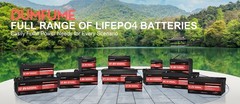 12V 600Ah LiFePO4 Lithium Battery Deep Cycle 7680Wh 200A BMS for RV Boat Marine