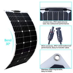 150W 300W 600W 900W 1200W 12V Solar Panel Mono High Efficiency PV for Sunshed