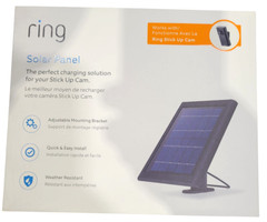 Ring Solar Panel for Stick Up Cam – Unused, New Open Box (Micro USB) Black