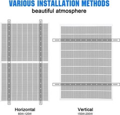 45-Inch Aluminum Solar Mounting Brackets – Adjustable for Various Applications