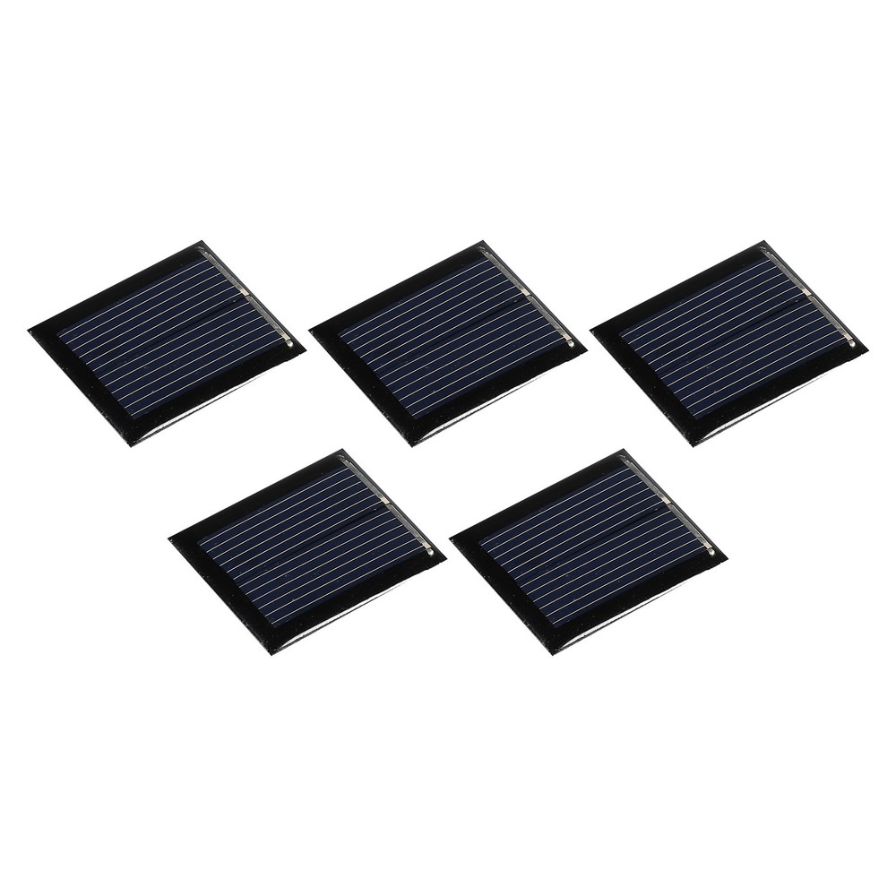 Pack of 10 Mini Solar Panel Cell 1V 80mA 0.08W 30mm x 25mm