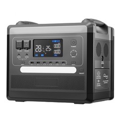 Uimoso Portable Power Station Solar Generator 2400W 2160Wh with 10 Outputs