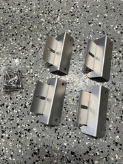4PCS Solar Panel Bracket Aluminum Alloy Photovoltaic Panel Mounting System
