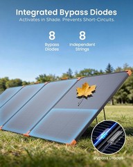 350W Foldable Solar Panel 25% Efficient IP68