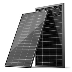 HQST Bifacial 200W Compact N-Type Solar Panel | 25.4% Efficiency, 13% Smaller