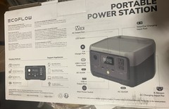 EcoFlow River 2 Portable Power Station 600W Black (EFR600) 256Wh