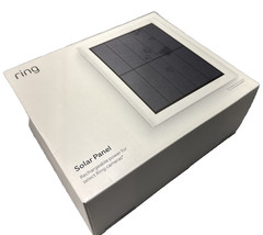 Ring 4W 2nd Generation Solar Panel for Select Ring Security Cameras Black New