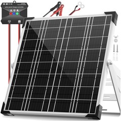 12V Solar Battery Charger – 20W Waterproof Solar P