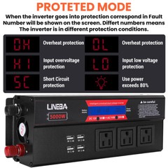 5000W Inverter Solar Panel Kit Solar Power Generator 30A Home 110V Grid System