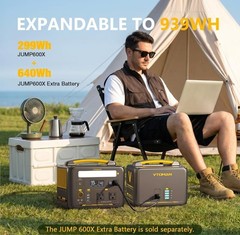 VTOMAN Jump 600X Portable Power Station 600W 299Wh Solar Generator LiFePO4