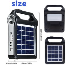 Portable Power Station Solar Generator Panel Power Bank Outlet Camping Emergency