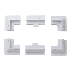 Spartan Power ABS Drill Free Solar Panel Mounting Bracket 6pcs White OR Black