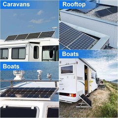 45-Inch Aluminum Solar Mounting Brackets – Adjustable for Various Applications