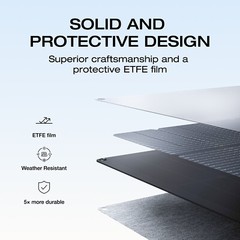 EcoFlow 220W Bifacial Solar Panel Kit Waterproof IP68 for Outdoor Camping RV